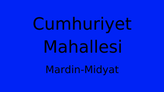 Cumhuriyet Mahallesi Thumbnail