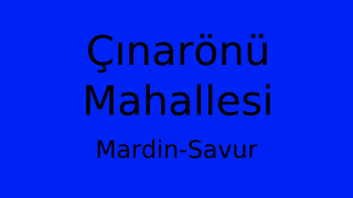 Çınarönü Mahallesi Thumbnail