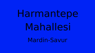 Harmantepe Mahallesi Thumbnail