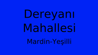 Dereyanı Mahallesi Thumbnail