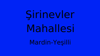 Şirinevler Mahallesi Thumbnail