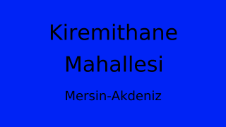 Kiremithane Mahallesi Thumbnail