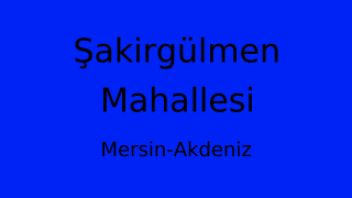 Şakirgülmen Mahallesi Thumbnail