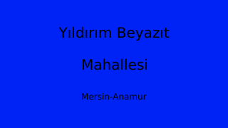 Yıldırım Beyazıt Mahallesi Thumbnail
