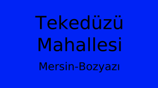 Tekedüzü Mahallesi Thumbnail