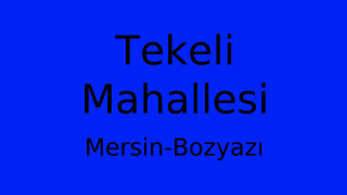 Tekeli Mahallesi Thumbnail
