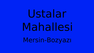 Ustalar Mahallesi Thumbnail