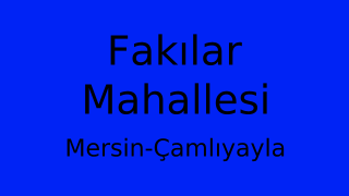 Fakılar Mahallesi Thumbnail