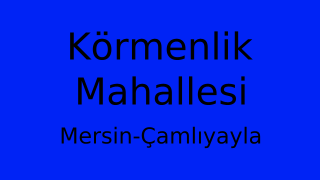Körmenlik Mahallesi Thumbnail
