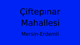 Çiftepınar Mahallesi Thumbnail