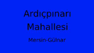 Ardıçpınarı Mahallesi Thumbnail