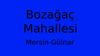 Bozağaç Mahallesi Thumbnail