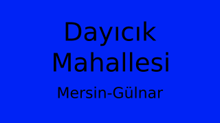 Dayıcık Mahallesi Thumbnail