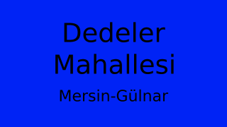 Dedeler Mahallesi Thumbnail