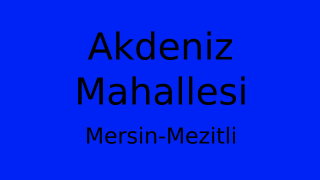 Akdeniz Mahallesi Thumbnail
