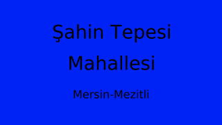 Şahin Tepesi Mahallesi Thumbnail