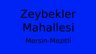 Zeybekler Mahallesi Thumbnail