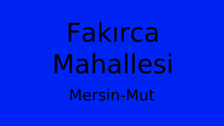 Fakırca Mahallesi Thumbnail
