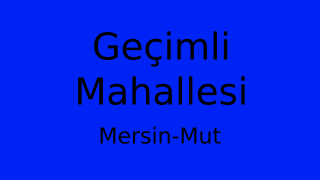 Geçimli Mahallesi Thumbnail