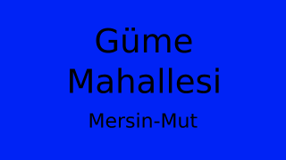 Güme Mahallesi Thumbnail