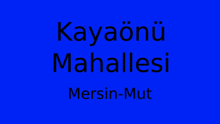 Kayaönü Mahallesi Thumbnail