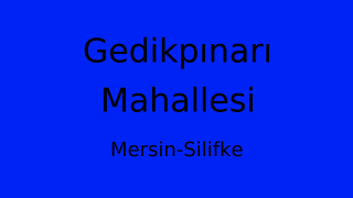 Gedikpınarı Mahallesi Thumbnail