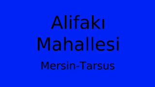 Alifakı Mahallesi Thumbnail