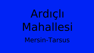 Ardıçlı Mahallesi Thumbnail