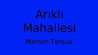 Arıklı Mahallesi Thumbnail