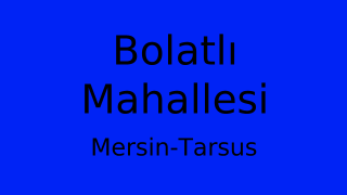 Bolatlı Mahallesi Thumbnail