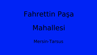 Fahrettin Paşa Mahallesi Thumbnail