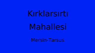 Kırklarsırtı Mahallesi Thumbnail