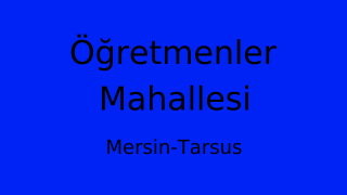 Öğretmenler Mahallesi Thumbnail