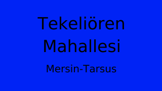Tekeliören Mahallesi Thumbnail