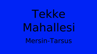 Tekke Mahallesi Thumbnail