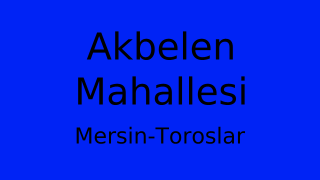 Akbelen Mahallesi Thumbnail
