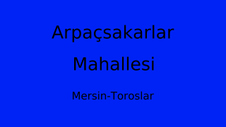 Arpaçsakarlar Mahallesi Thumbnail