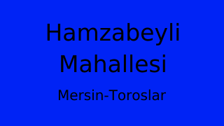 Hamzabeyli Mahallesi Thumbnail