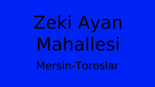 Zeki Ayan Mahallesi Thumbnail