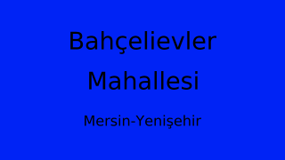 Bahçelievler Mahallesi Thumbnail