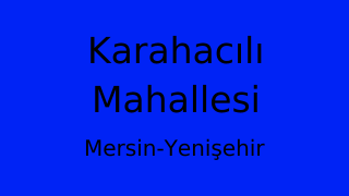 Karahacılı Mahallesi Thumbnail