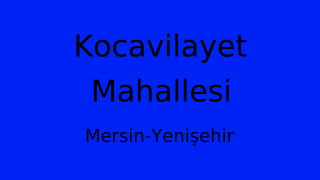 Kocavilayet Mahallesi Thumbnail