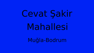 Cevat Şakir Mahallesi Thumbnail