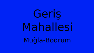 Geriş Mahallesi Thumbnail