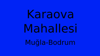 Karaova Mahallesi Thumbnail