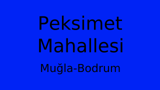 Peksimet Mahallesi Thumbnail