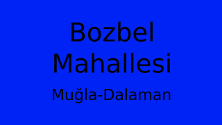 Bozbel Mahallesi Thumbnail