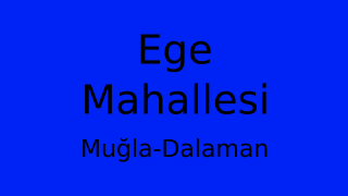 Ege Mahallesi Thumbnail