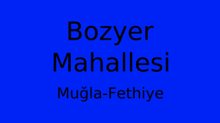 Bozyer Mahallesi Thumbnail