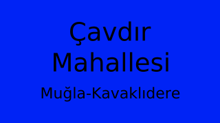 Çavdır Mahallesi Thumbnail